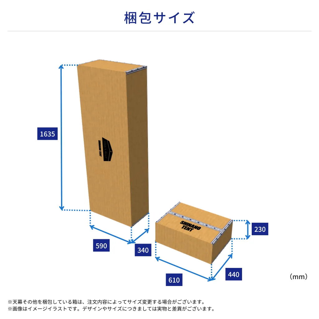 梱包サイズ