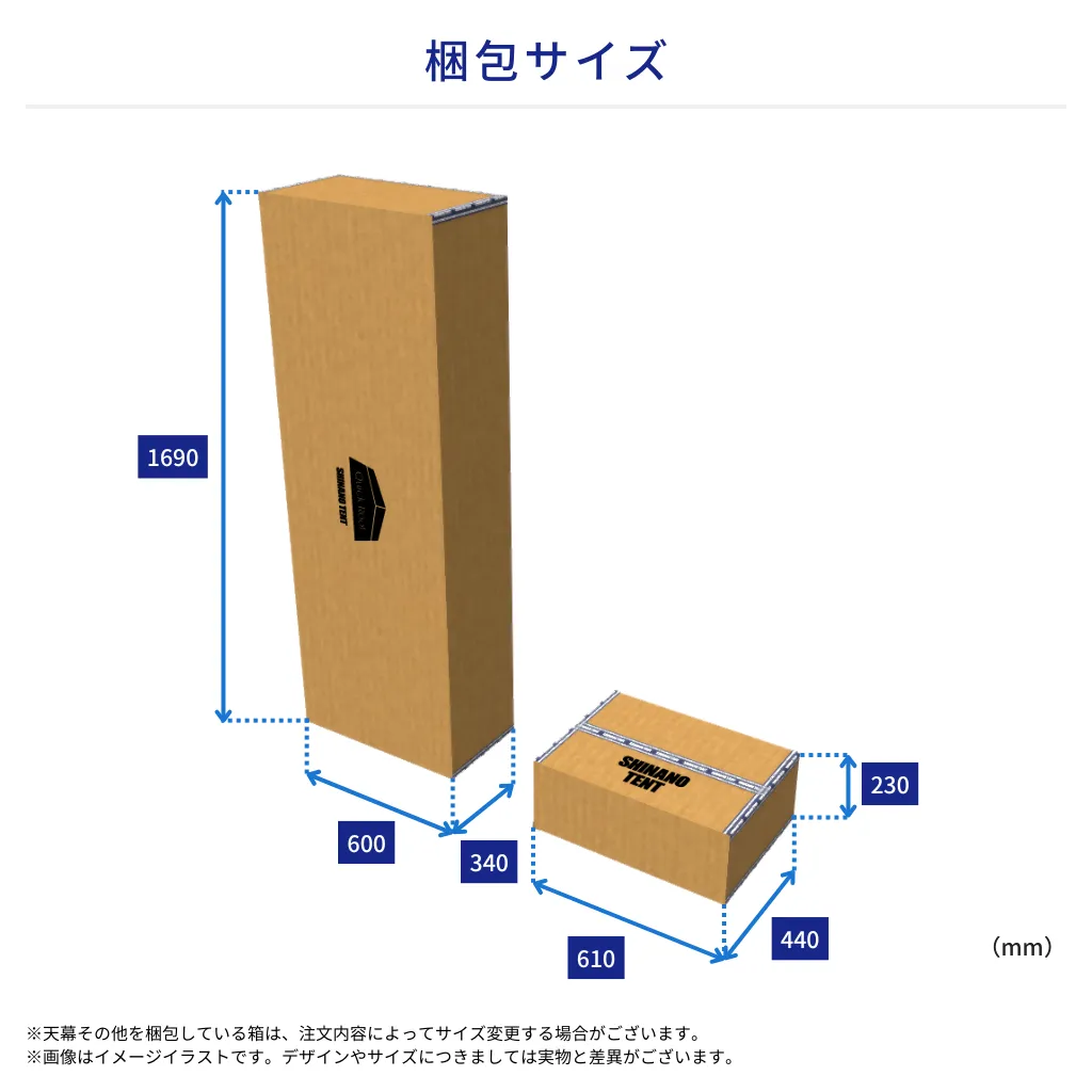 梱包サイズ
