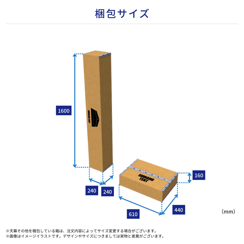梱包サイズ