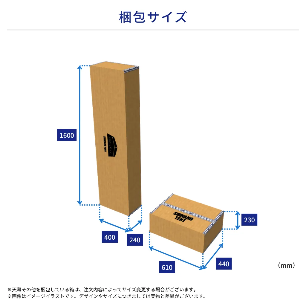 梱包サイズ